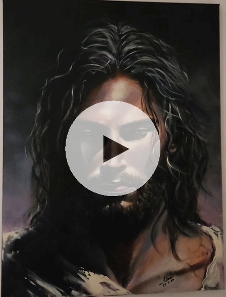 ArteDiAlina.com painting: Ecce Homo